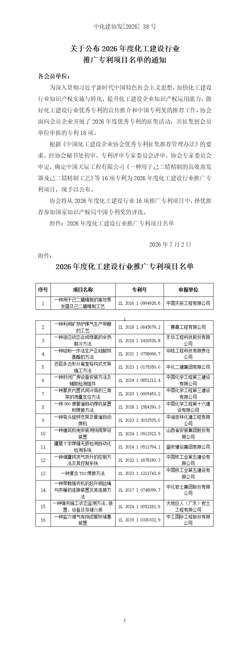 1783650200288979.png 关于公布2026年度化工建设行业推广专利项目名单的通知_01.png